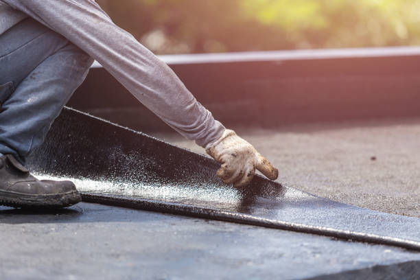 Professional Vapor Barrier Installation technician working in Bedford, IN